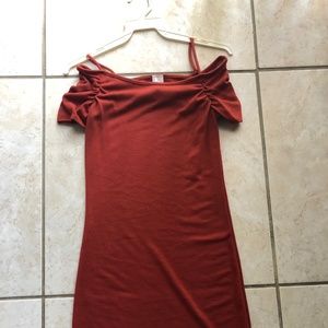 Red Bikini Strap Dress